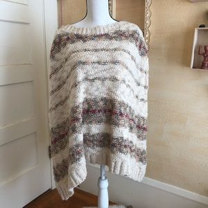 Free people sweater poncho